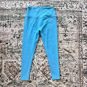 Beyond Yoga Spacedye Caught In The Midi High Waisted Legging- Blue- Size L